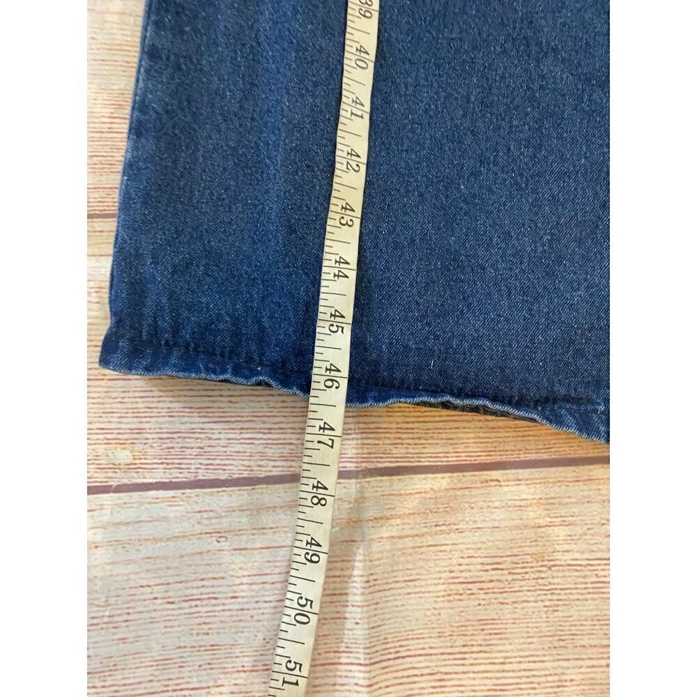 Anthropologie Hei Hei Women's Teirred Denim Crop Jumpsuit - Small - Picture 5 of 15